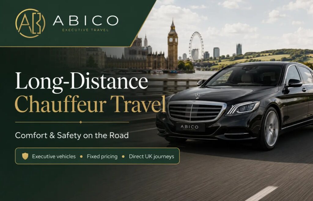 Long Distance Chauffeur Travel | Book a Luxury UK Ride